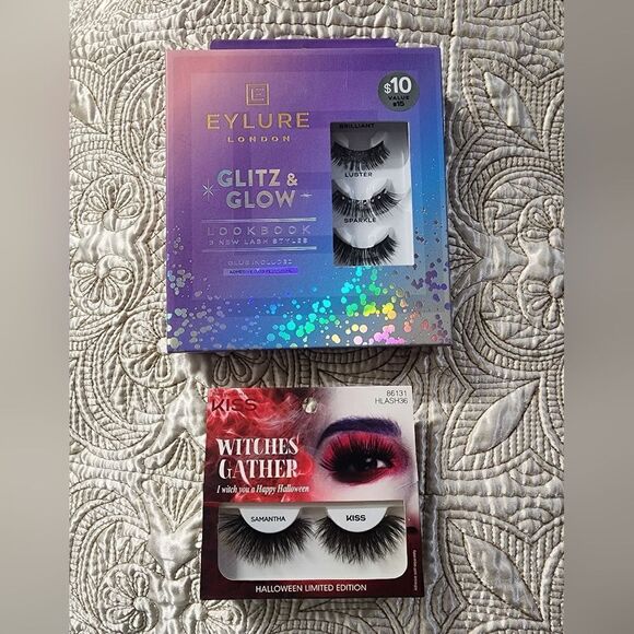 Lot of two Faux Eyelashes Sets, New - Picture 1 of 6